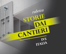 Locandina di storie dai cantieri per il termine dell'adeguamento sismico presso ivs spa